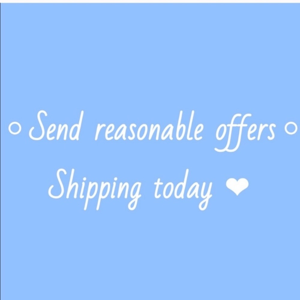 All reasonable offers accepted!